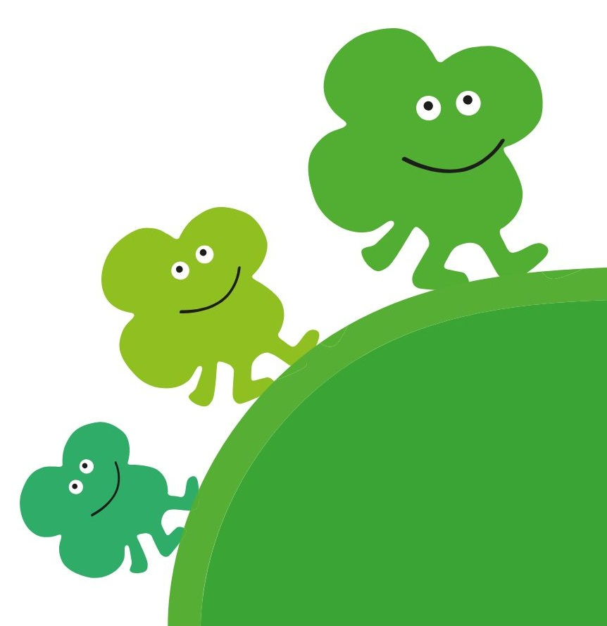 Logo van VBS Klavertje 4