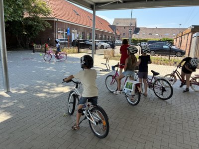 Fietsproeven in het 3de lj. 🚲 