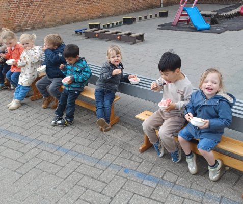 Mmmh lekkere ijsjes 