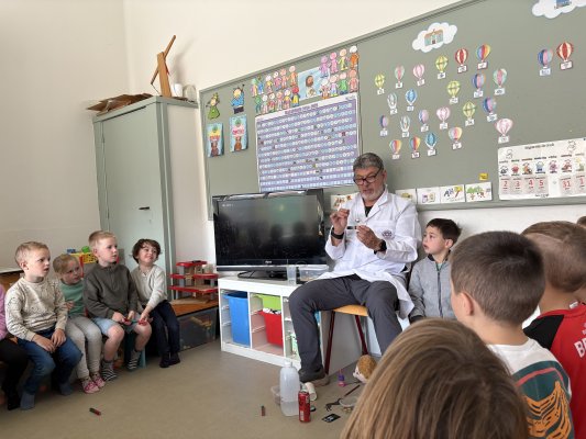 Mad science in de kleuterklas 