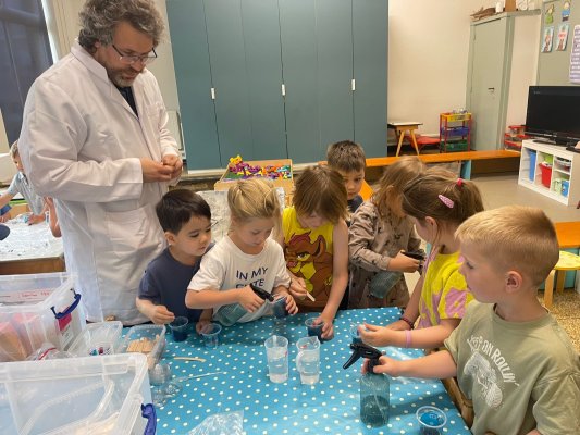 Mad science op bezoek