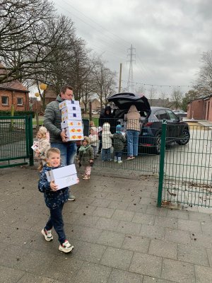 Bedankt allemaal voor jullie massale steun bij de wafelverkoop!