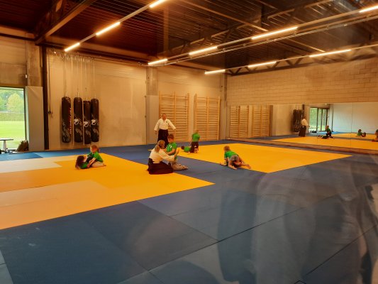 Met het eerste leerjaar naar de scholencross.