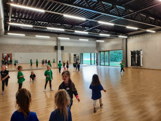 Met het eerste leerjaar naar de scholencross.