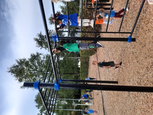 Met het eerste leerjaar naar de scholencross.