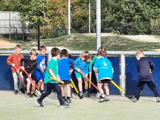 Met het eerste leerjaar naar de scholencross.