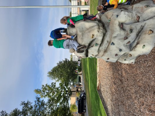 Met het eerste leerjaar naar de scholencross.