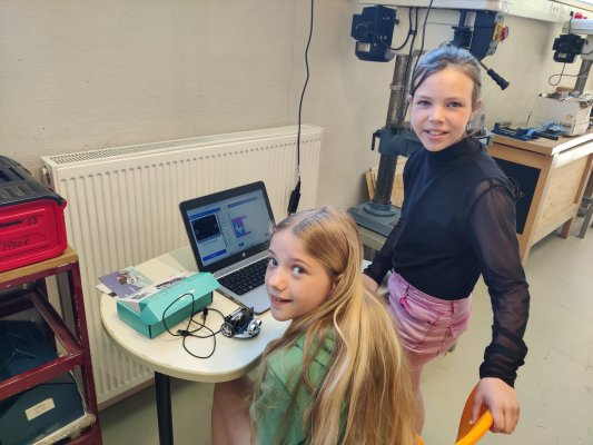 De leerlingen van het 5de leerjaar gingen naar campus Sint-Paulus.
