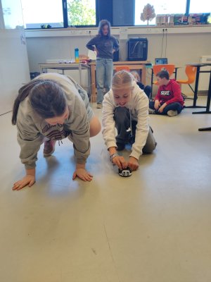 De leerlingen van het 5de leerjaar gingen naar campus Sint-Paulus.
