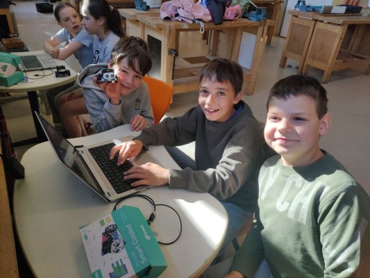 De leerlingen van het 5de leerjaar gingen naar campus Sint-Paulus.