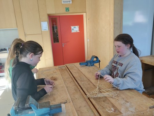 De leerlingen van het 5de leerjaar gingen naar campus Sint-Paulus.
