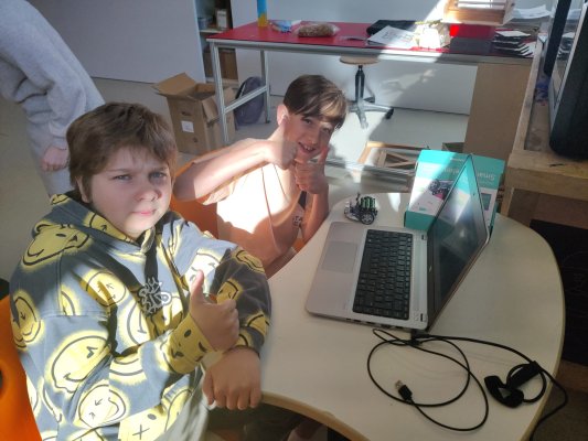 De leerlingen van het 5de leerjaar gingen naar campus Sint-Paulus.