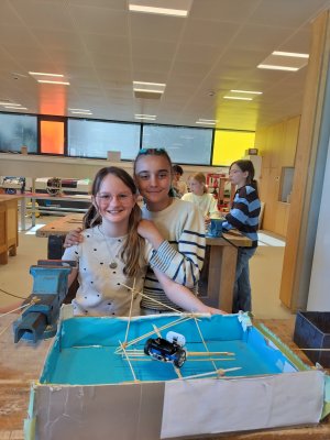 De leerlingen van het 5de leerjaar gingen naar campus Sint-Paulus.