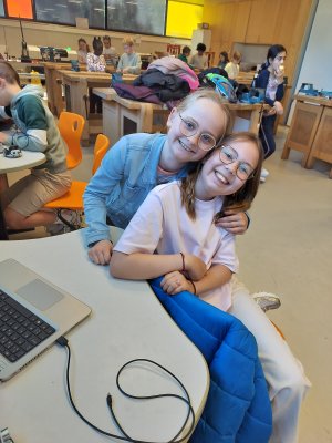 De leerlingen van het 5de leerjaar gingen naar campus Sint-Paulus.