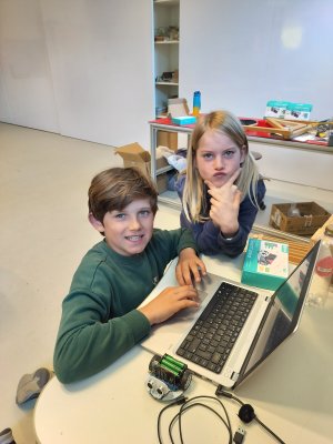 De leerlingen van het 5de leerjaar gingen naar campus Sint-Paulus.