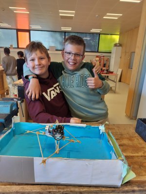 De leerlingen van het 5de leerjaar gingen naar campus Sint-Paulus.