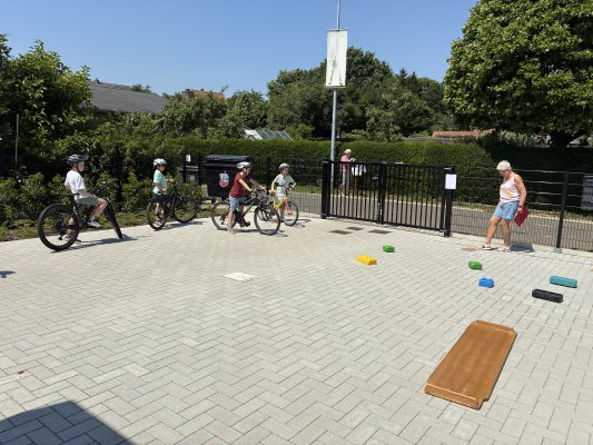 Fietsproeven in het 3de lj. 🚲 