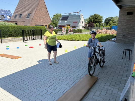 Fietsproeven in het 3de lj. 🚲 