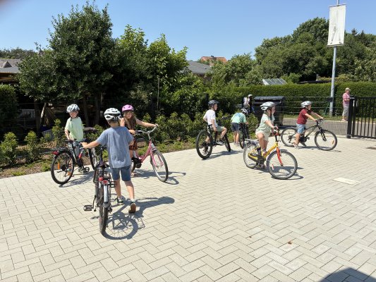 Fietsproeven in het 3de lj. 🚲 