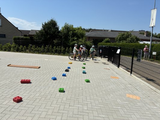 Fietsproeven in het 3de lj. 🚲 