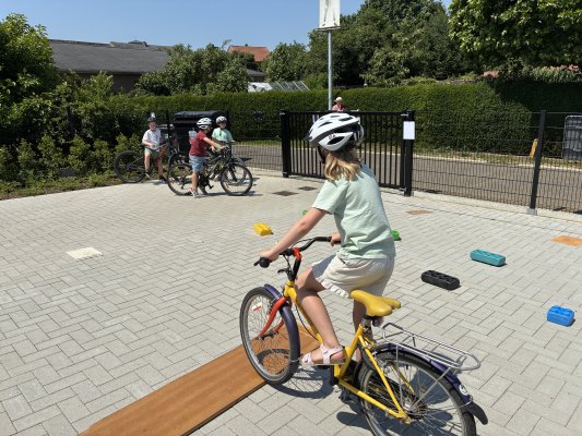 Fietsproeven in het 3de lj. 🚲 