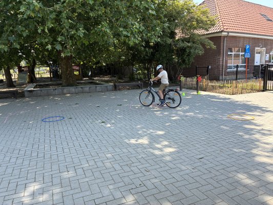 Fietsproeven in het 3de lj. 🚲 