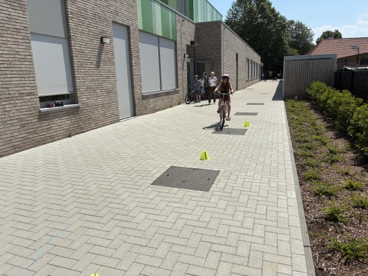 Fietsproeven in het 3de lj. 🚲 