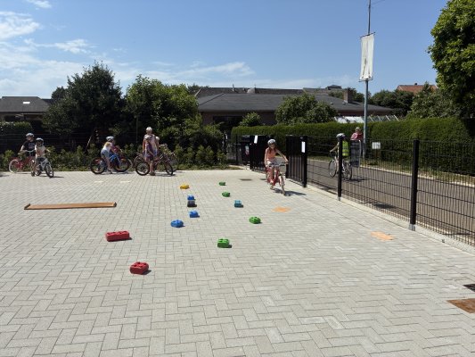 Fietsproeven in het 3de lj. 🚲 