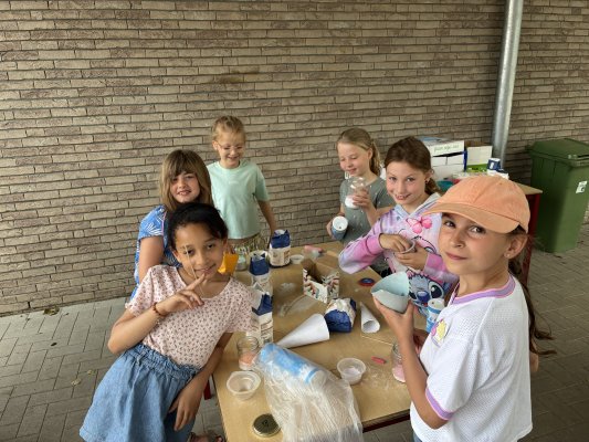 Waterspelletjes en zoutkleuren