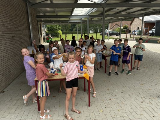 Waterspelletjes en zoutkleuren