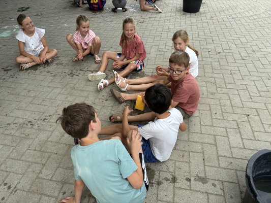 Waterspelletjes en zoutkleuren