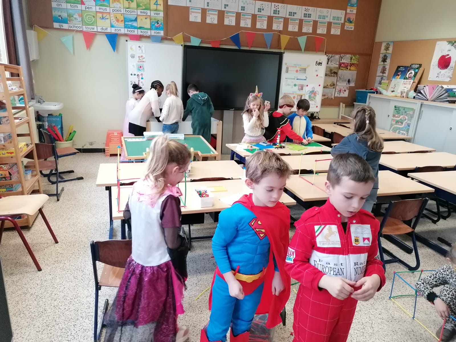 Carnaval op school