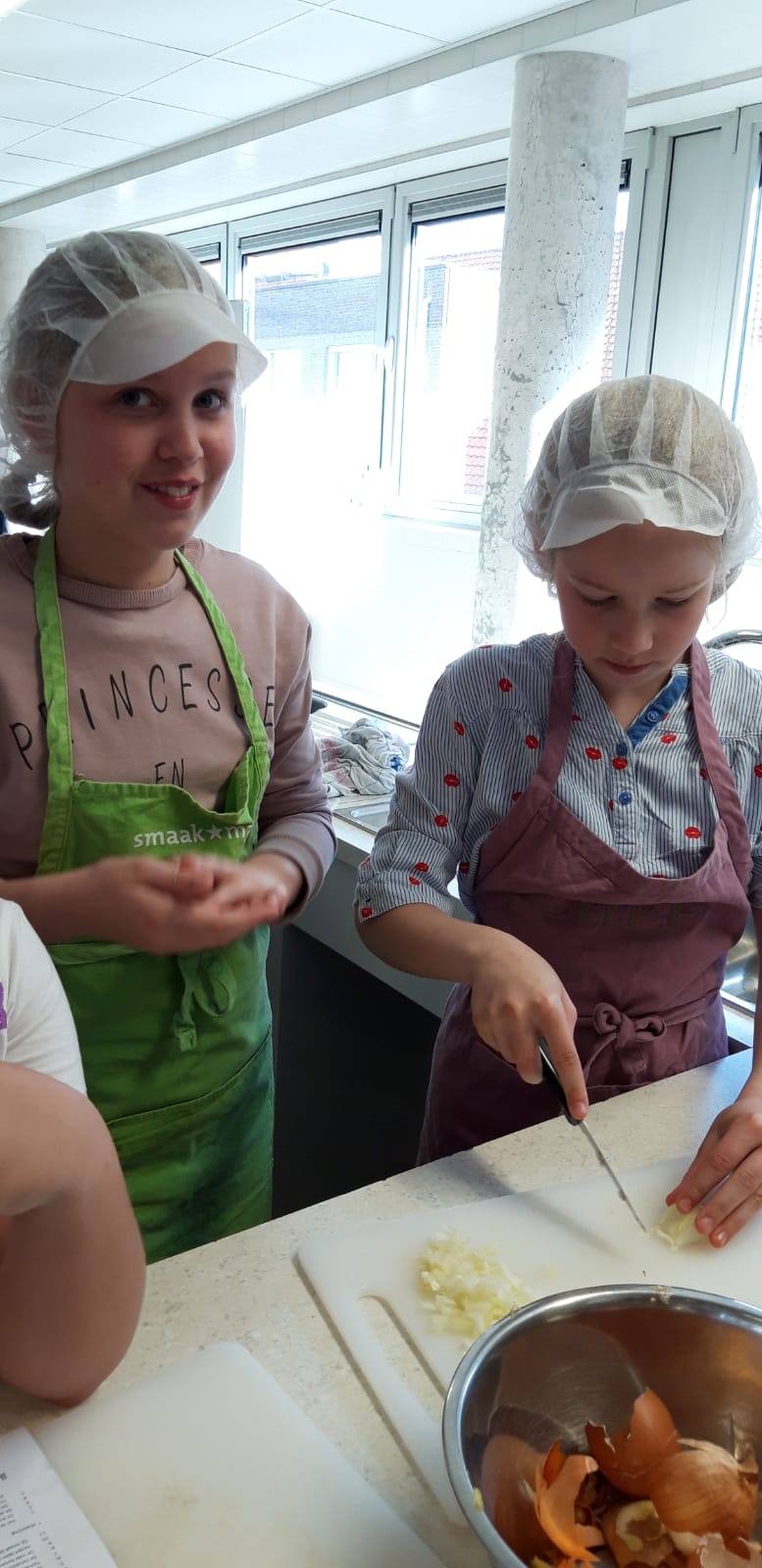 Workshop ‘Komen koken’ in St.-Lutgardus 