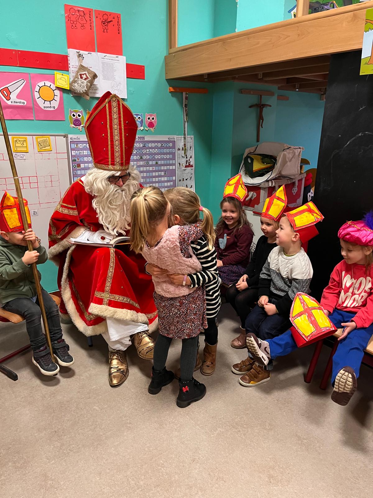 Bezoek Sint en zijn Pieten