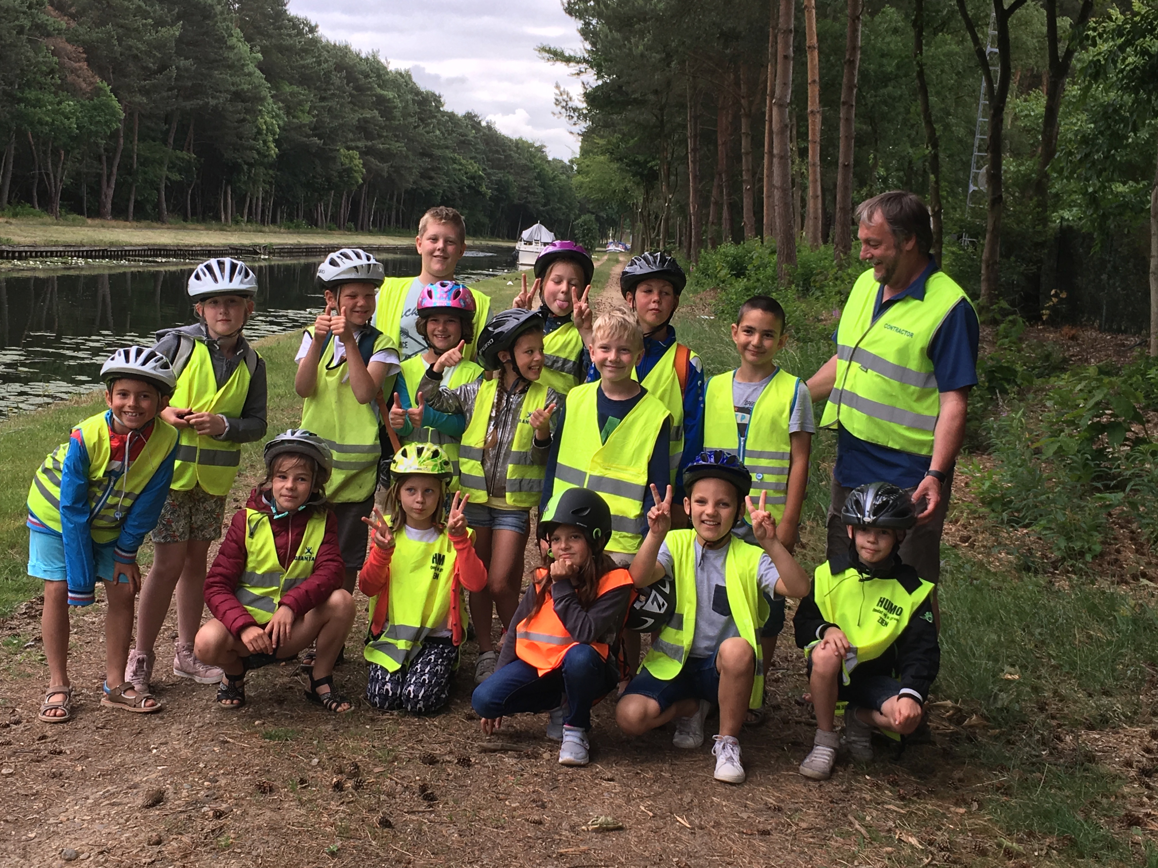 Fietstocht 3A, 3B en 3C naar de grenzen van onze gemeente.