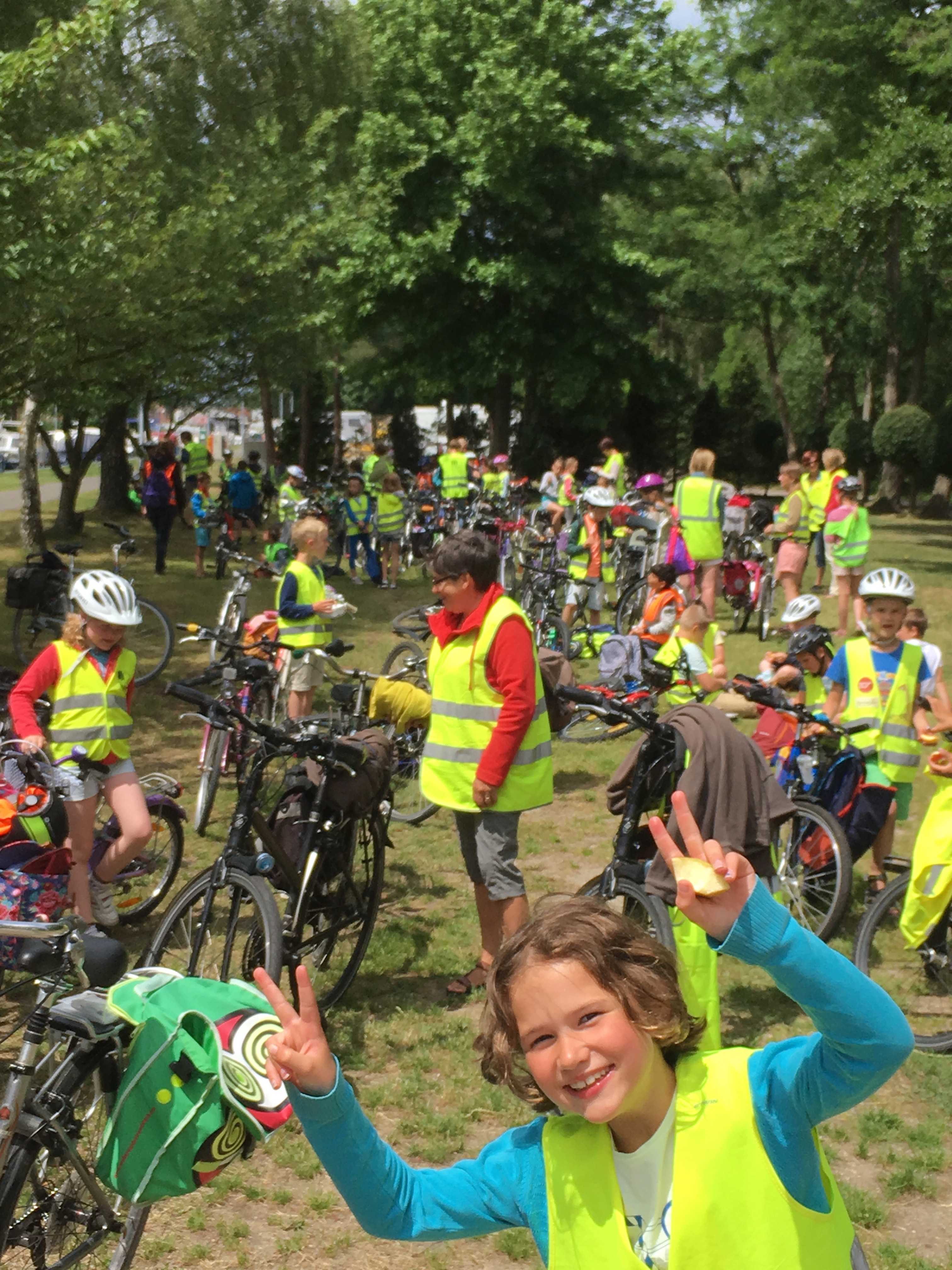 Fietstocht 3A, 3B en 3C naar de grenzen van onze gemeente.