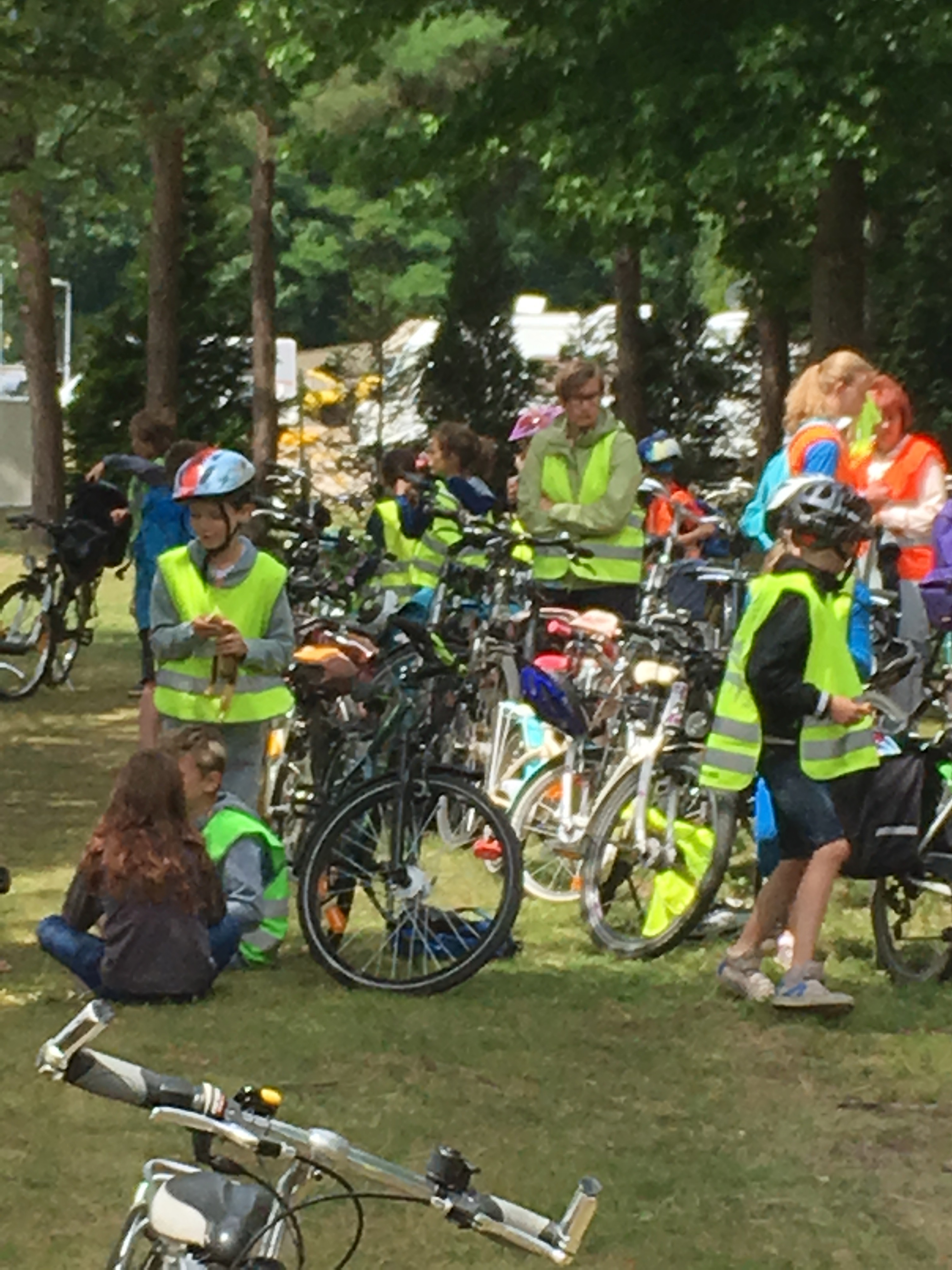 Fietstocht 3A, 3B en 3C naar de grenzen van onze gemeente.