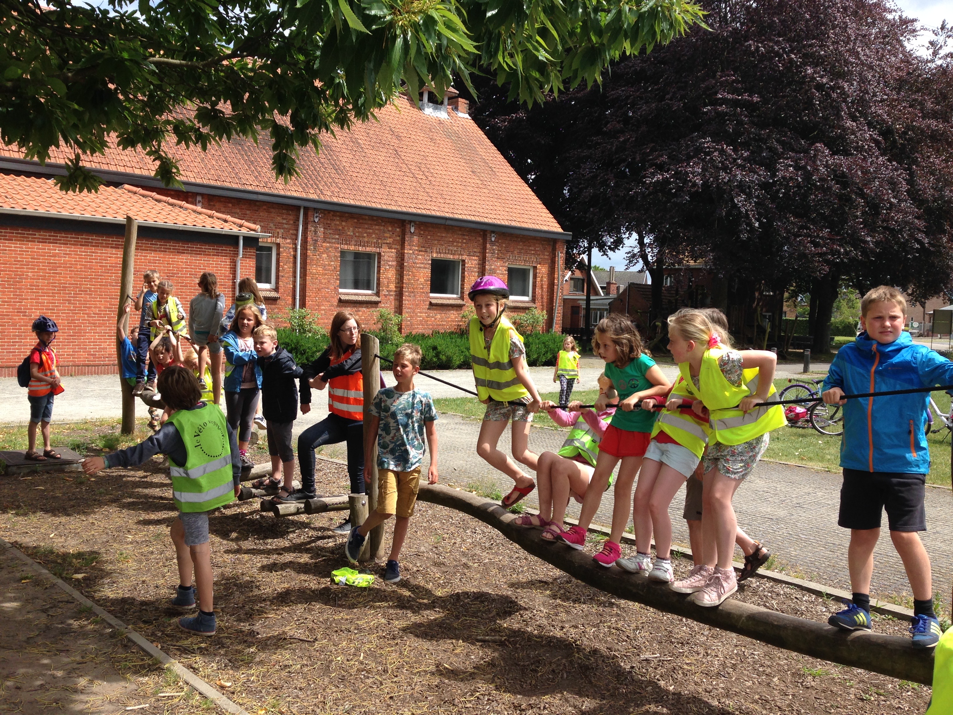 Nog enkele foto's van de fietstocht van het derde leerjaar