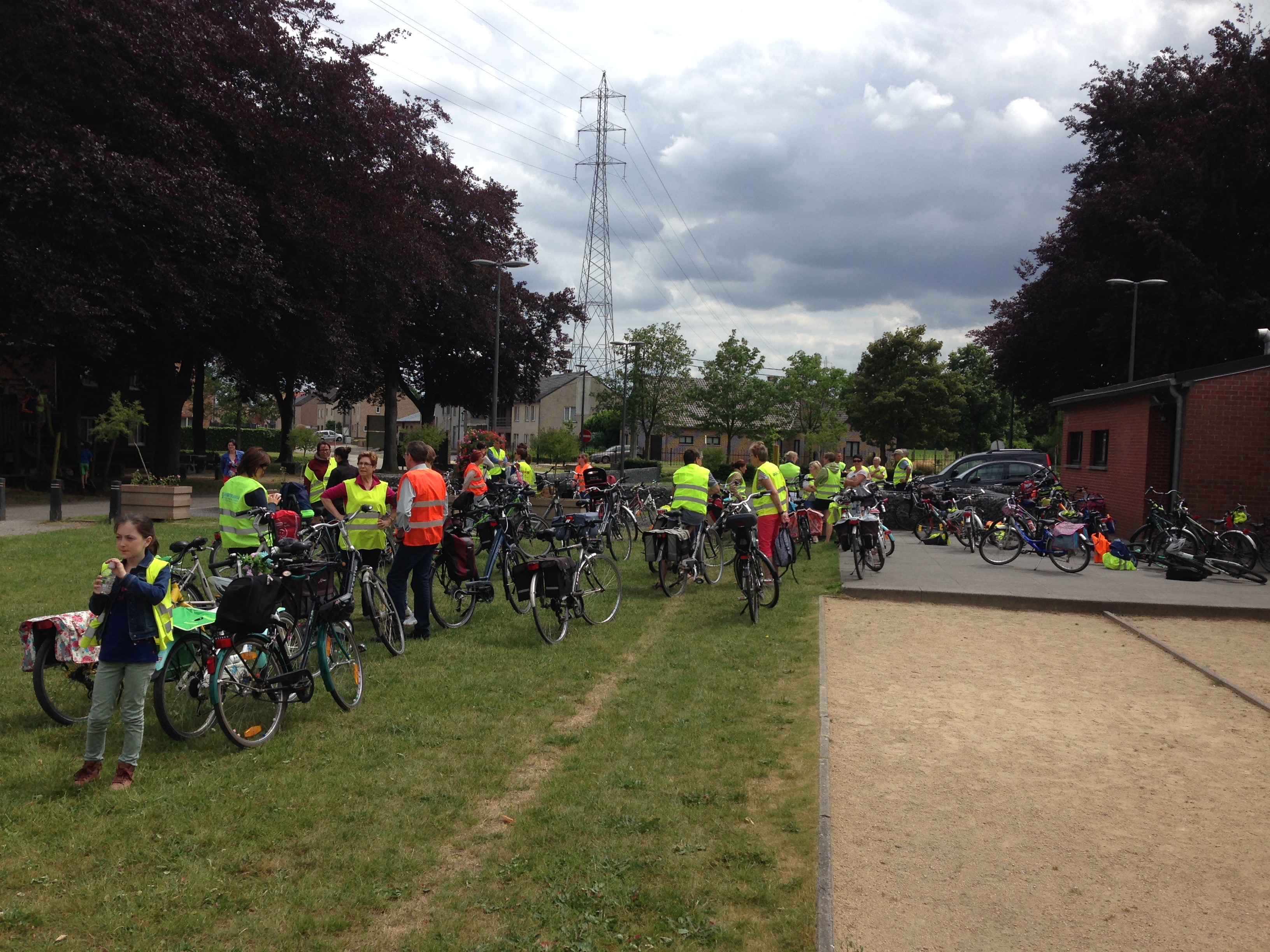 Nog enkele foto's van de fietstocht van het derde leerjaar