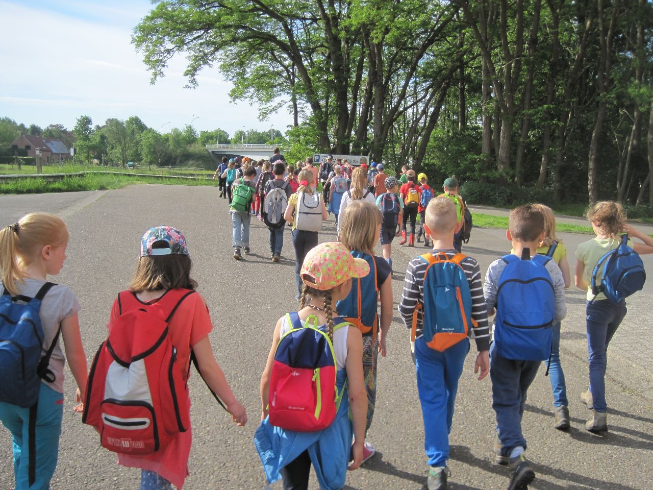 Werken in het Griesbroek samen met de mensen van Natuurpunt